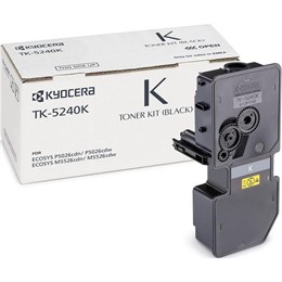 KYOCERA TK-5240K Black Toner ca 4.000 sidor