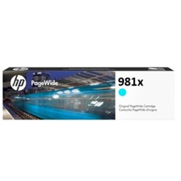 981X HP PageWide Cyan Ink Cartridge