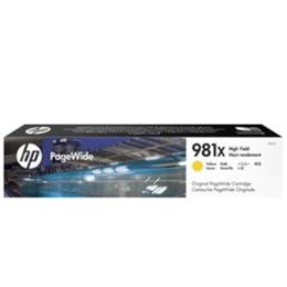 981X HP PageWide Yellow Ink Cartridge