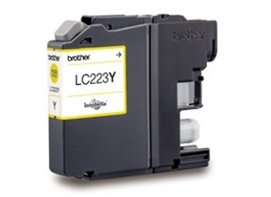 LC223Y ink cartridge yellow ca 550 sidor