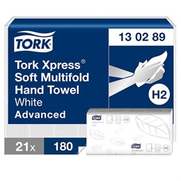 Tork Xpress Advance Multifold Handduk Z-Fold H2, 3780/fp