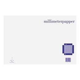 Millimeterpapper A3L 50 blad