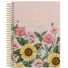 Dagbok Life Organizer Blommor