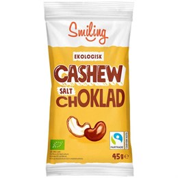 Cashewnötter Salt Choklad 45g