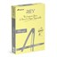 Kopieringspapper Rey Adagio A4 80g Canary 500/pkt